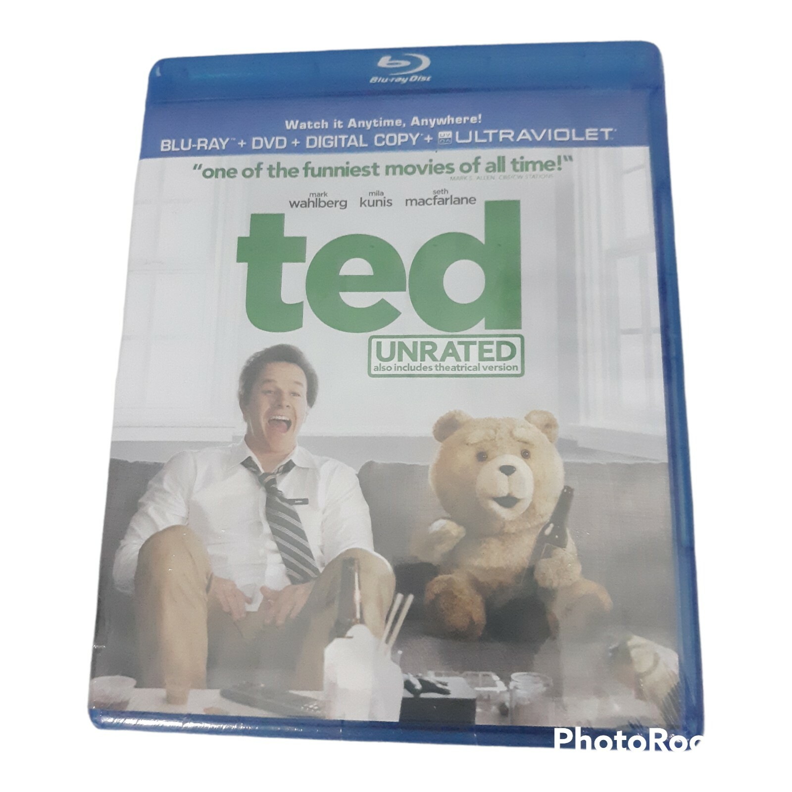 (Blu-ray Disc & DVD, 2012, 2-Disc Set, Unrated)Sealed Ted Wahlberg Mark New