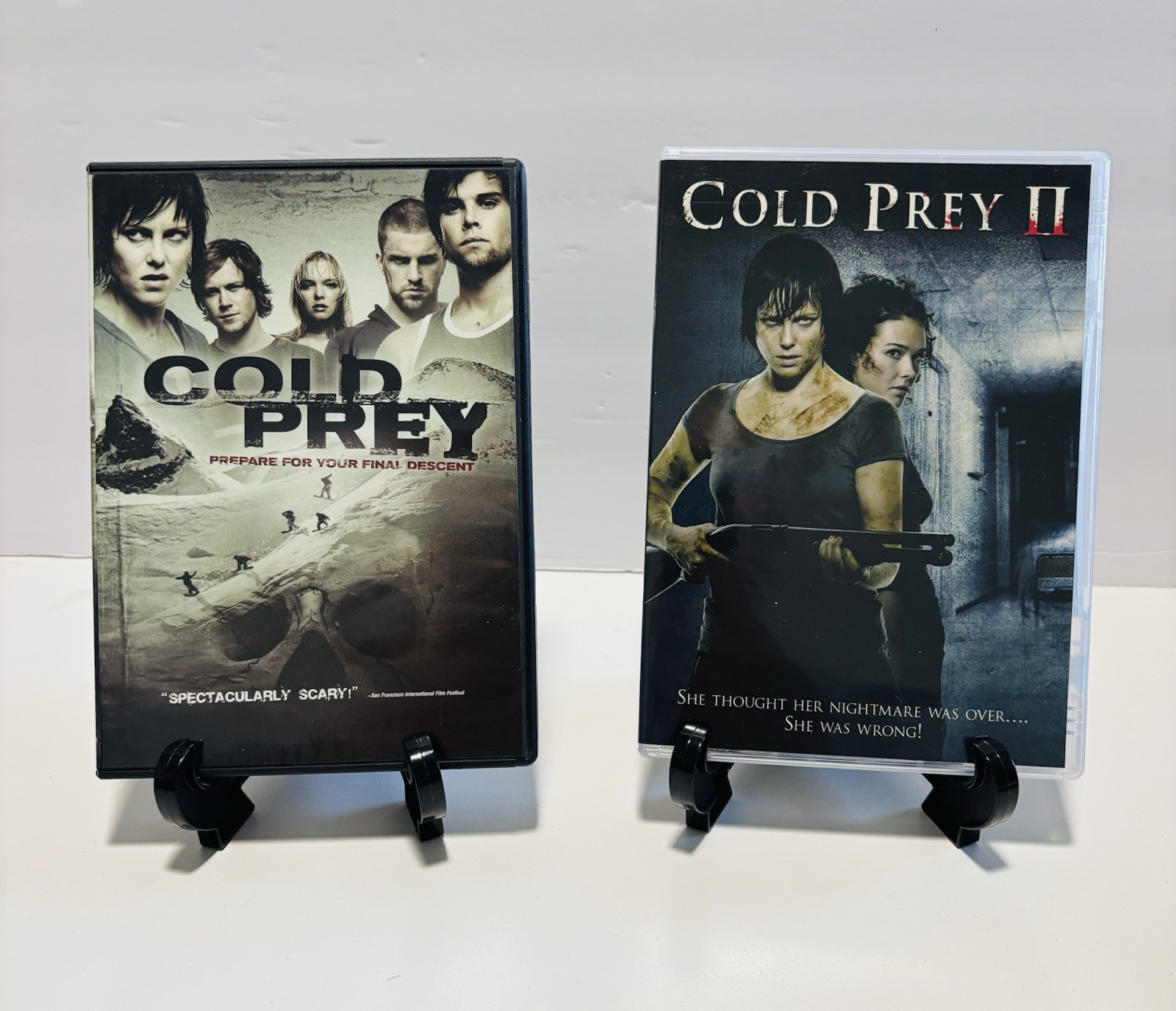 Cold Prey & Cold Prey II DVD Set Anchor Bay & Shout Factory OOP Slasher Horrors