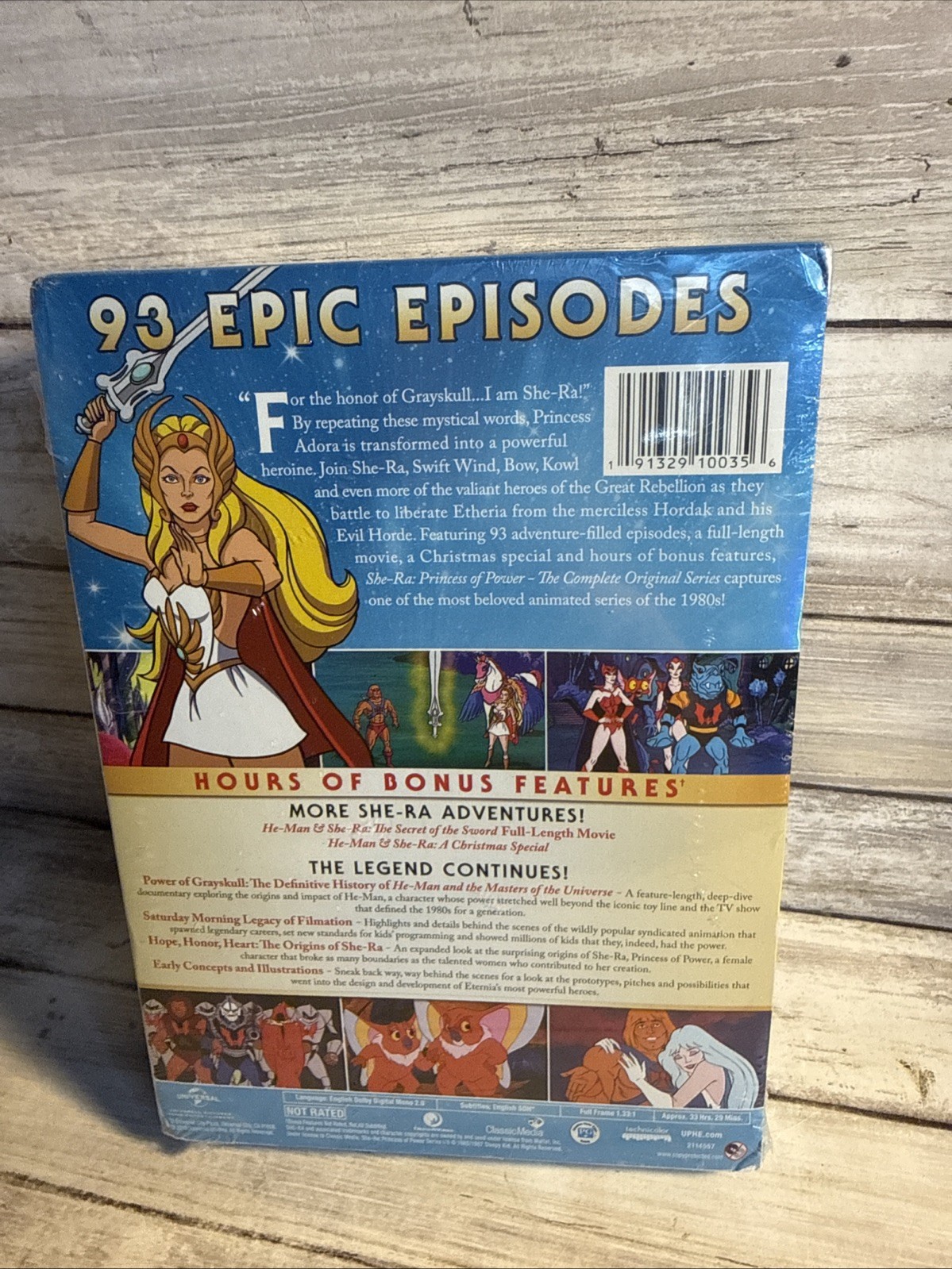 New! She-Ra: Princess Of Power The Complete Original Series DVD Sealed Box Set