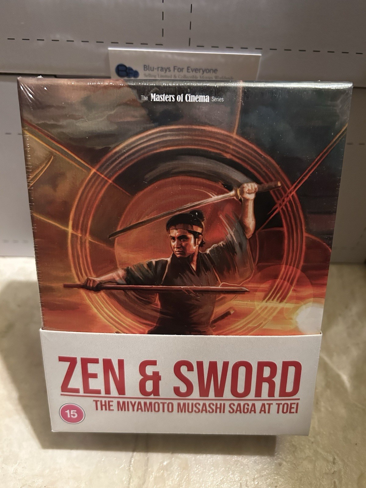 Zen and Sword The Miyamoto Musashi Saga at Toei Blu-ray (UK)[1961-1965] REGION B