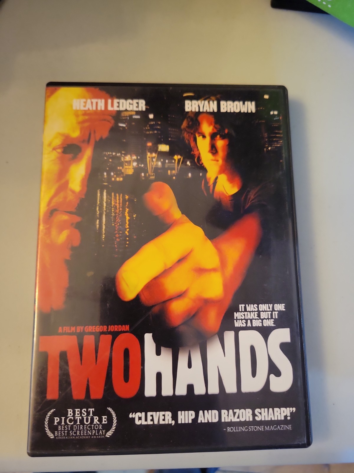 Two Hands – DVD Heath Ledger – Bryan Brown Rose Byrne