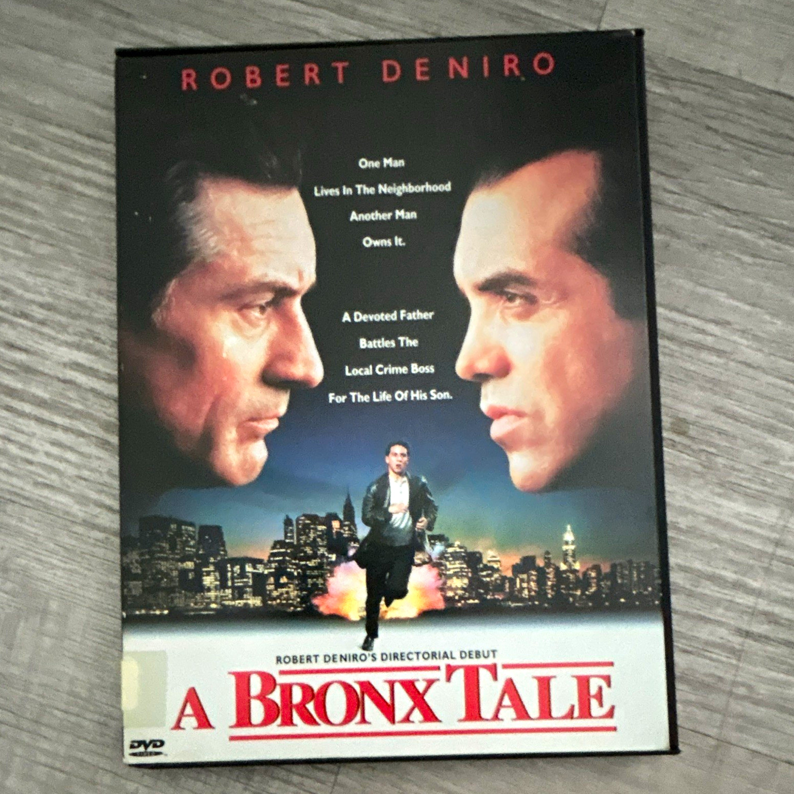 HBO Home Video A Bronx Tale DVD R 122 min De Niro Palminteri Menus