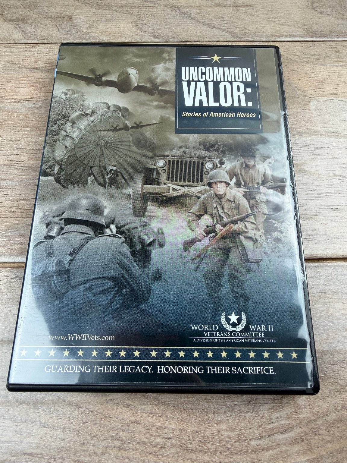 UNCOMMON VALOR: Stories of American Heroes DVD WWII Veterans