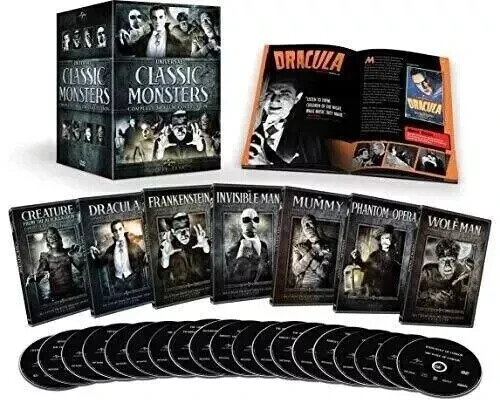 Universal Classic Monsters Complete 30-Film Collection DVD Edgar Barrier NEW