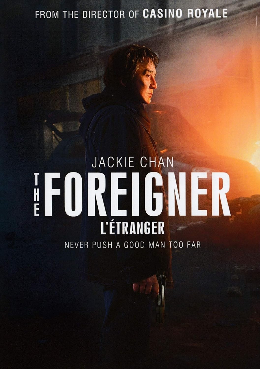 The Foreigner (DVD, 2017) The Disc Only Rdbx F018 FREE SHIPPPING