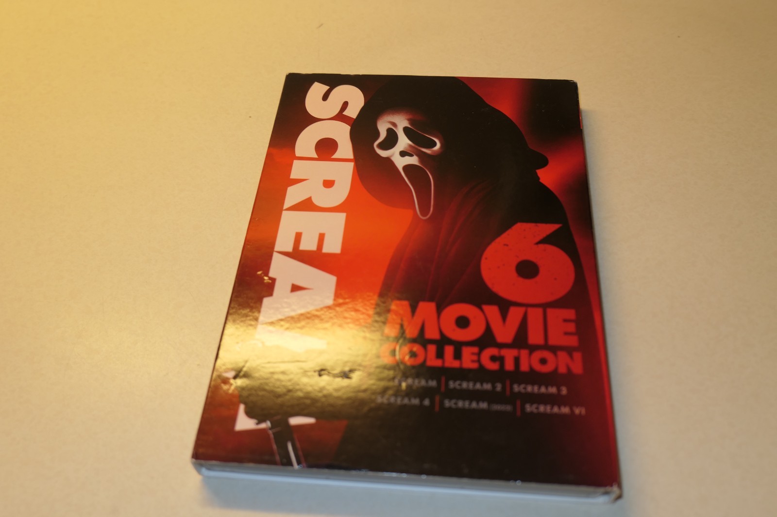 Scream 6 Movie Collection DVD’s with case