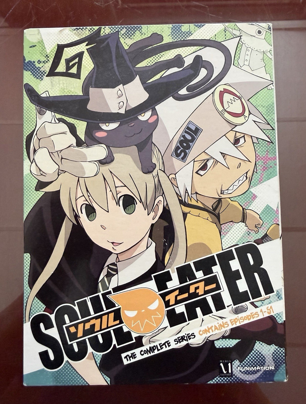Soul Eater Complete Series DVD Anime English Japanese Like New Condition