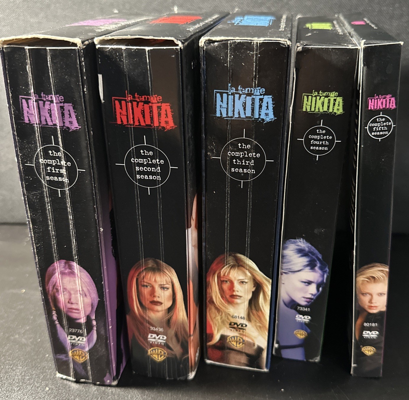 La Femme Nikita Complete TV Series DVDs Seasons 1-5 Box Sets Clean Discs