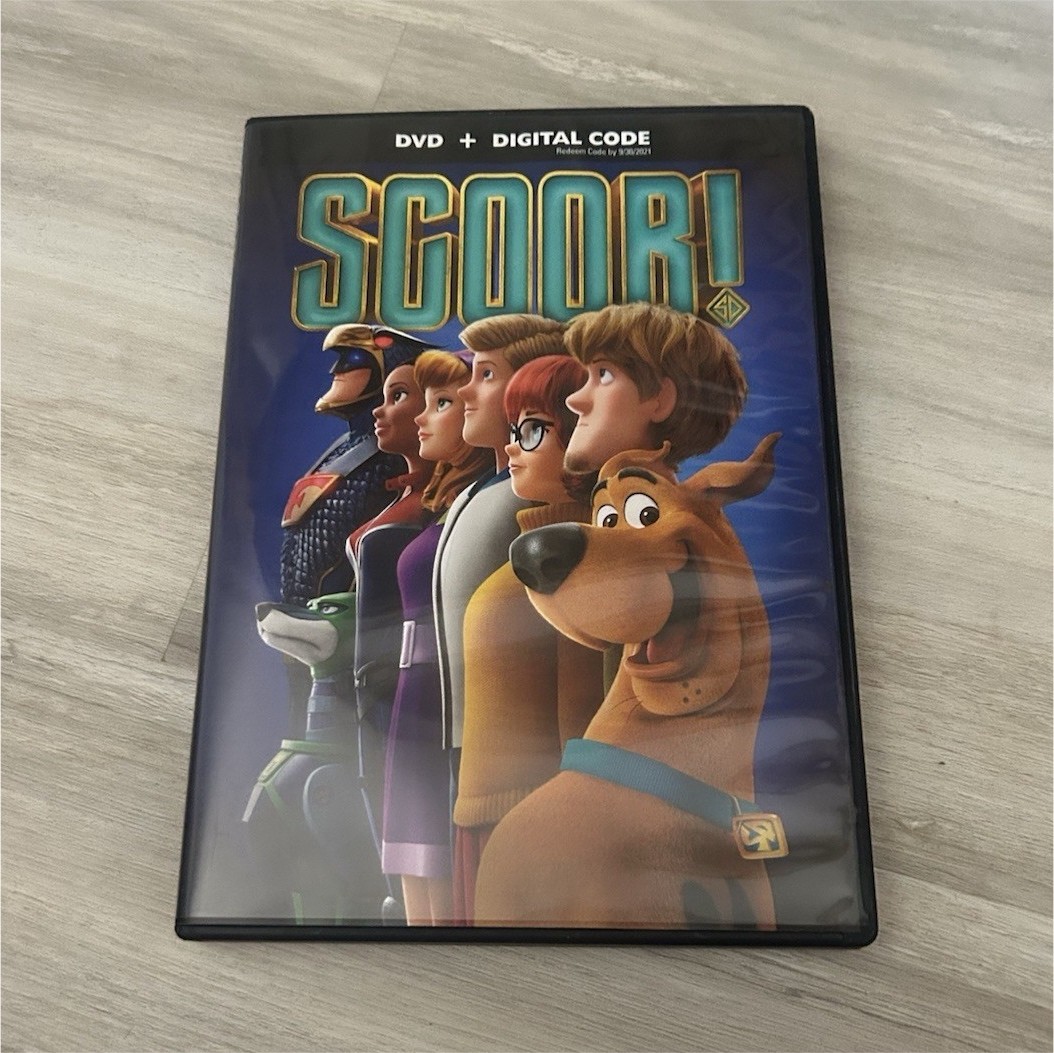 Warner Bros. SCOOB! DVD PG + Digital Copy 2020 Adventure 94 Min