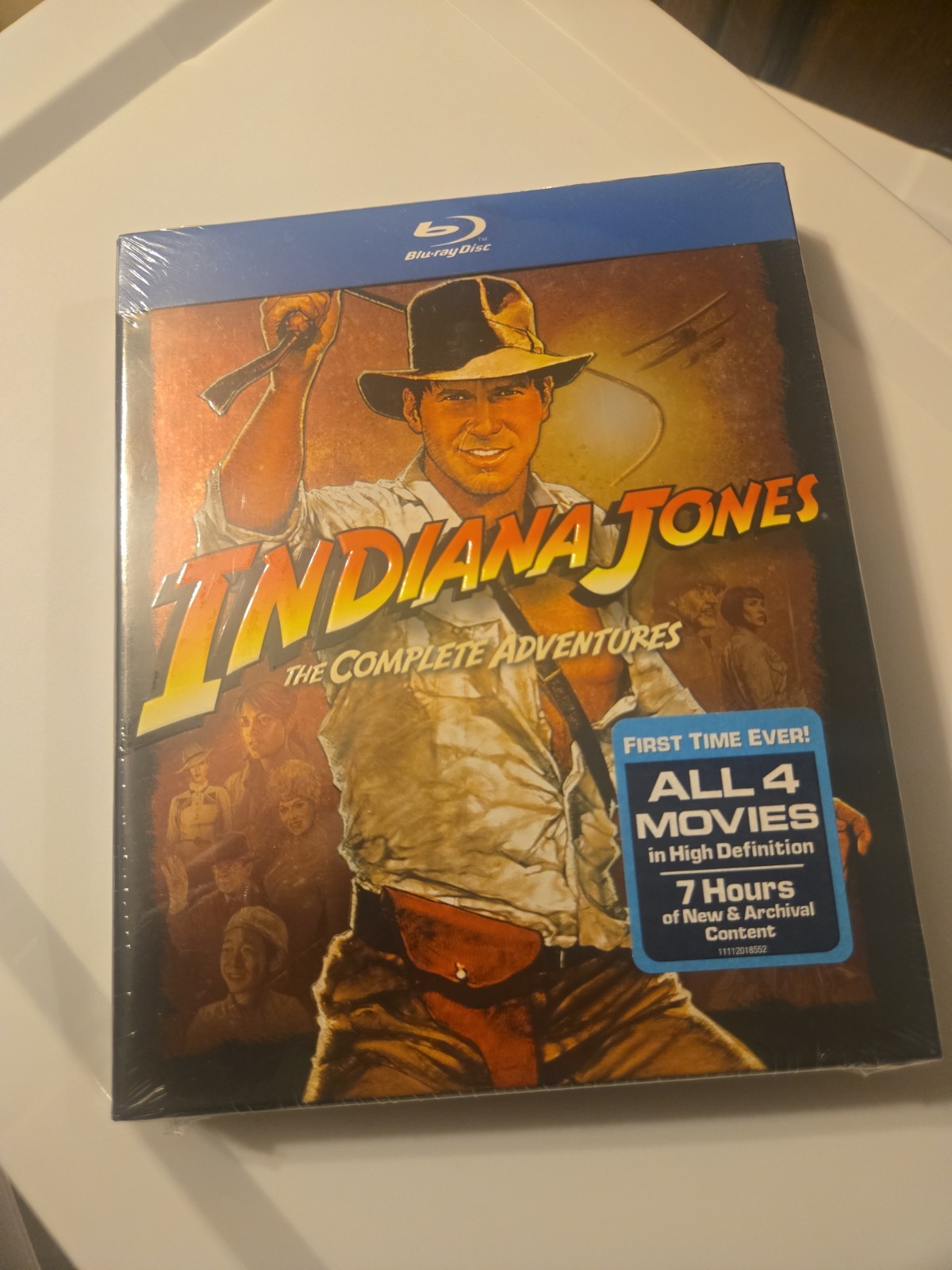 Indiana Jones: The Complete Adventures BLU-RAY BRAND NEW All 4 Movies Sealed
