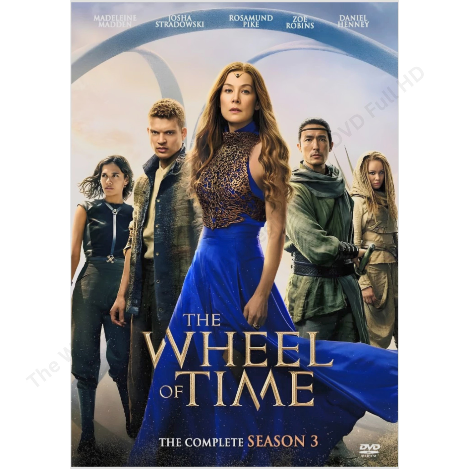 The Wheel of Time TV Series Season 1-3 DVD Full HD English All Region Set