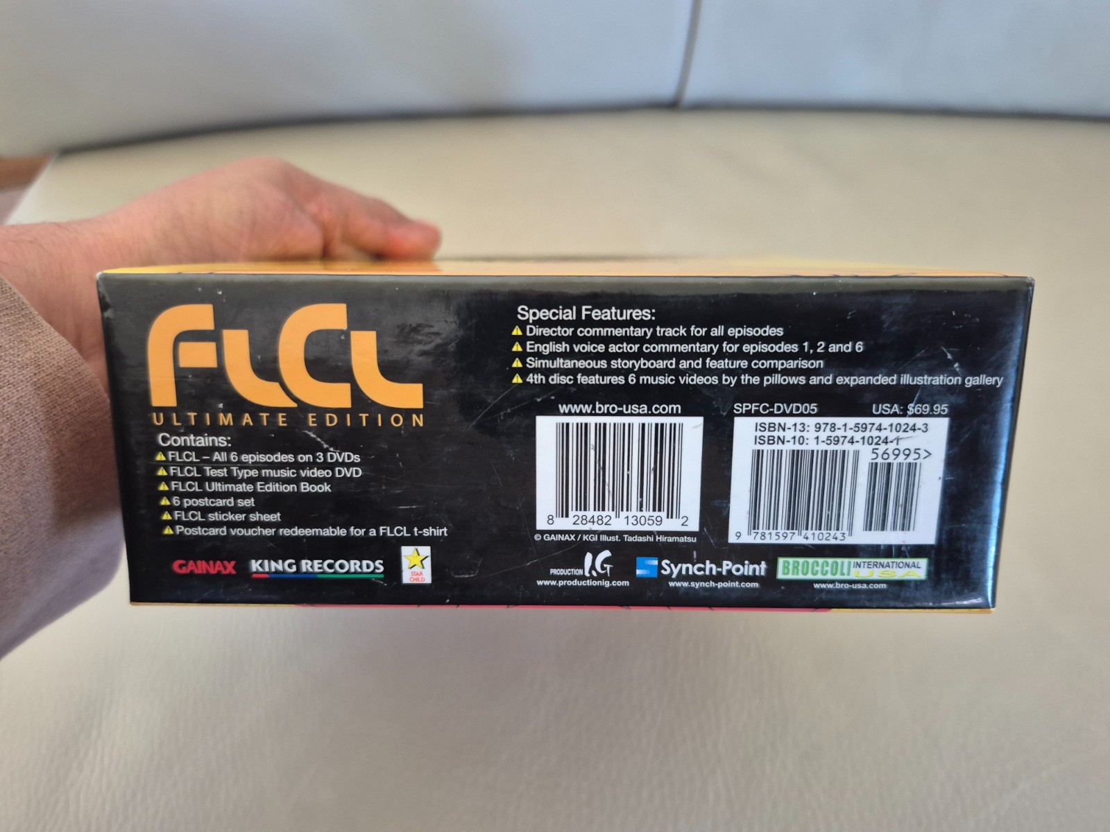 FLCL: ULTIMATE EDITION (DVD, 2007) GAINAX – Complete – RARE!
