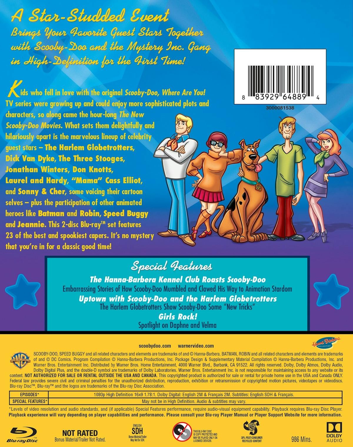 The New Scooby-Doo Movies The (Almost) Complete Collection Blu-ray NEW