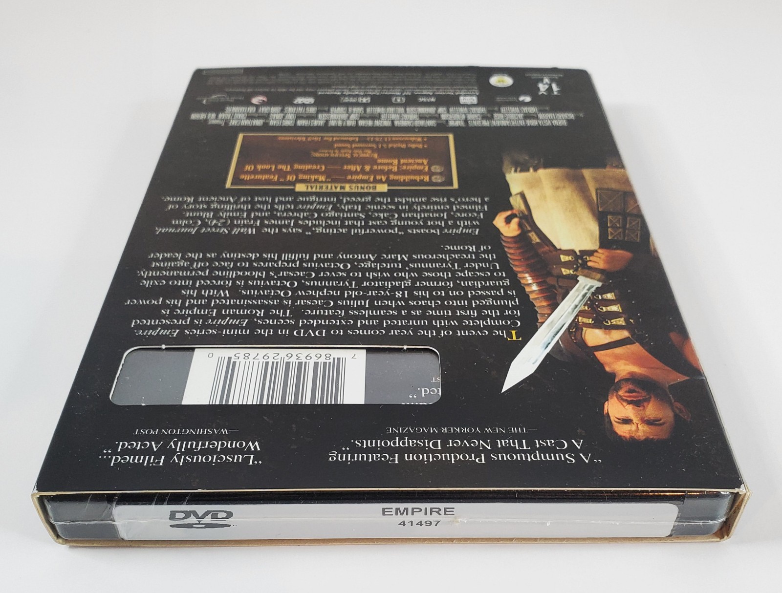 Empire: Lust Power, and the Epic Battle for Rome Complete TV mini-series DVD New