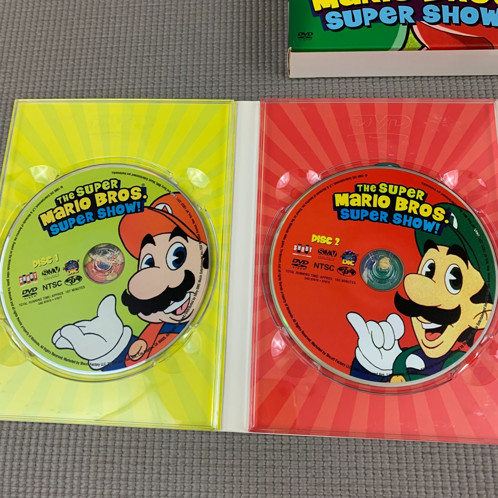 THE SUPER MARIO BROS. Super Show! 4-Disc DVD Box Set 2006