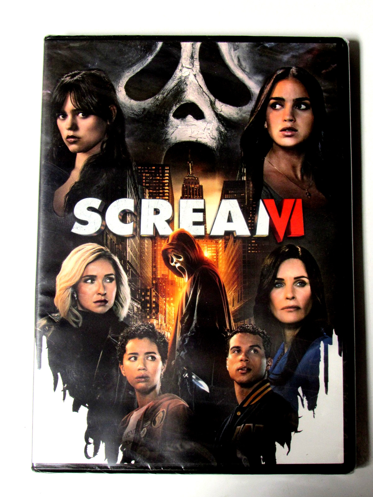 NEW Scream VI (6) (DVD) Jenna Ortega Melissa Barrera Horror Slasher + FREE