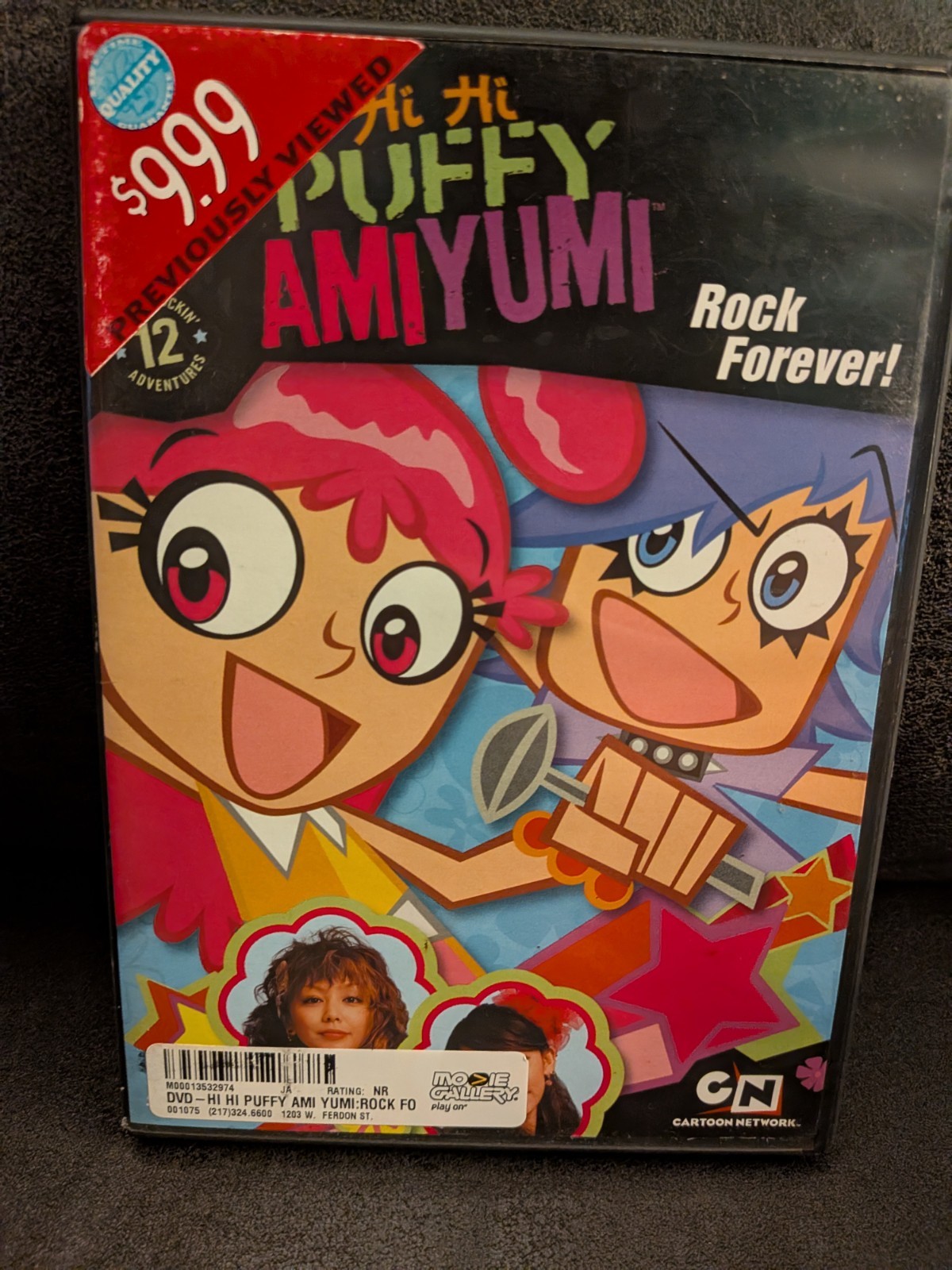 Hi Hi Puffy AmiYumi: Rock Forever! (DVD, 2005) Cartoon Network 12 Episodes