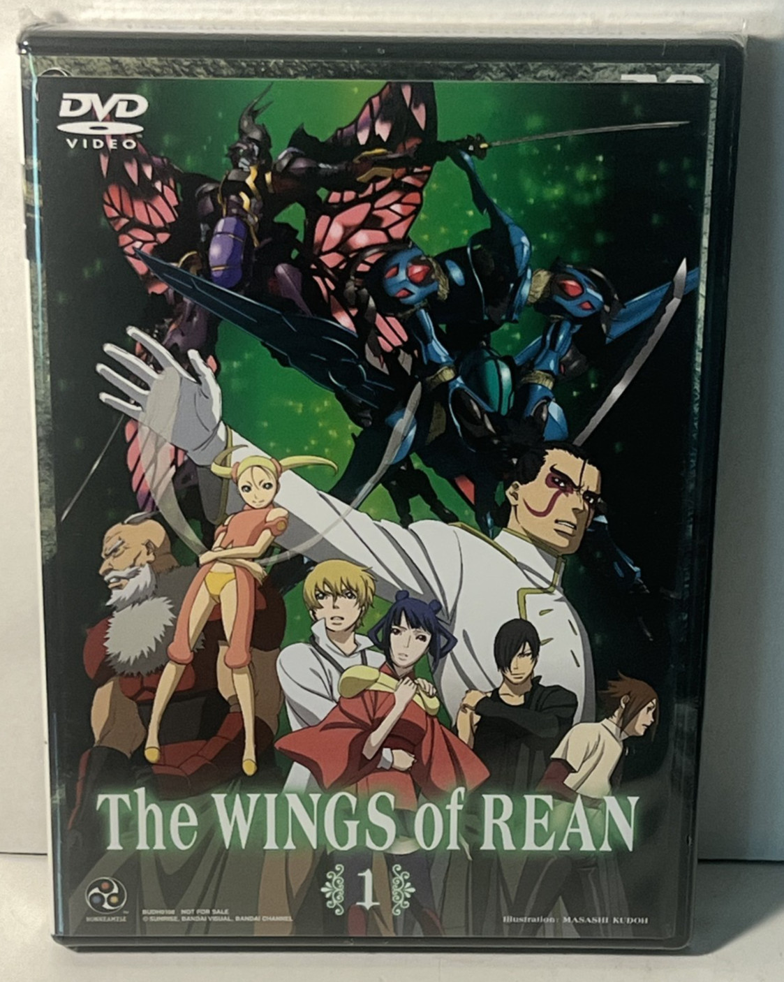 Lot of 10 New Anime Dvd Out Of Print Gundam Destiny