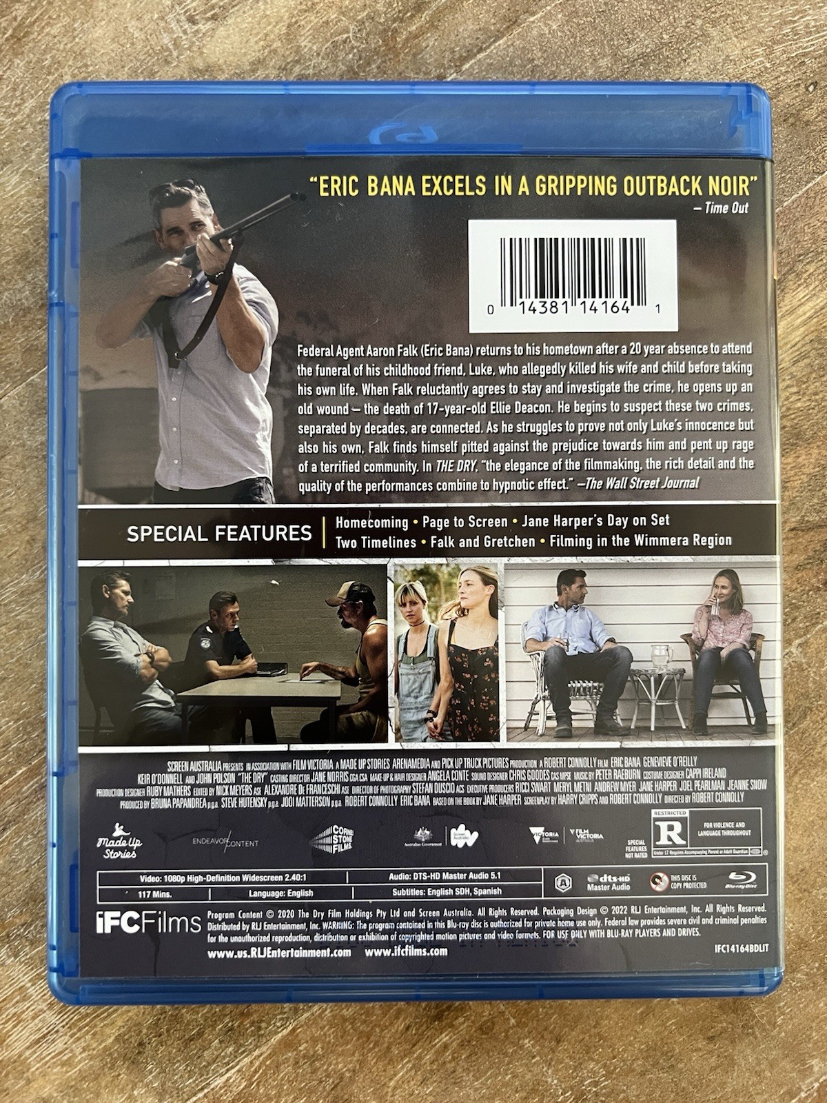 The Dry Blu-ray 2020 Eric Bana Robert Connolly R 117min Widescreen IFC
