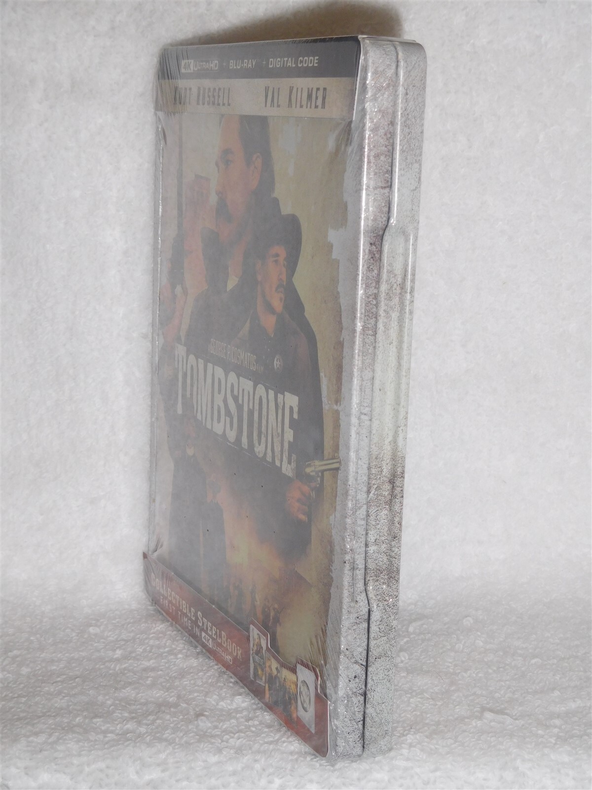 Tombstone (4K/Blu-ray, 2025, STEELBOOK) Kurt Russell Val Kilmer western action