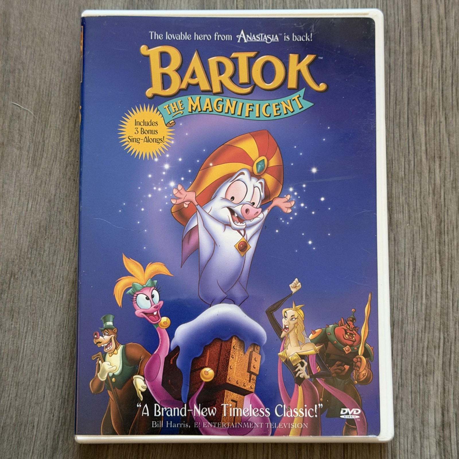 Bartok The Magnificent DVD Full Screen 1999 20th Century Fox NTSC 4:3 G