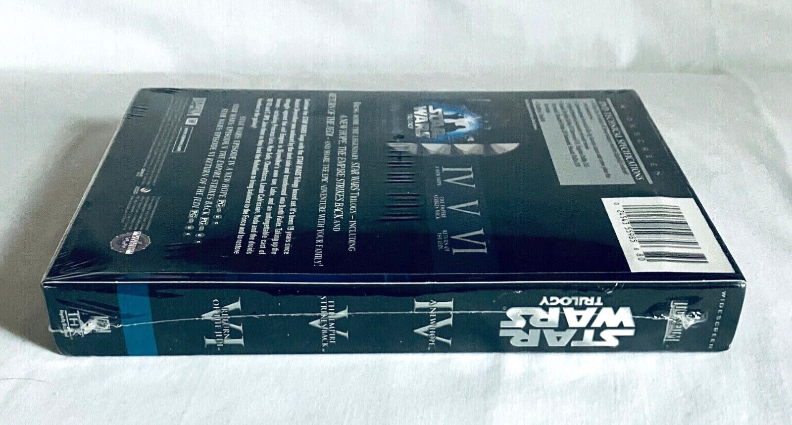 ✅ Star Wars ORIGINAL Theatrical Trilogy DVD A New Hope Empire Strikes Back Jedi