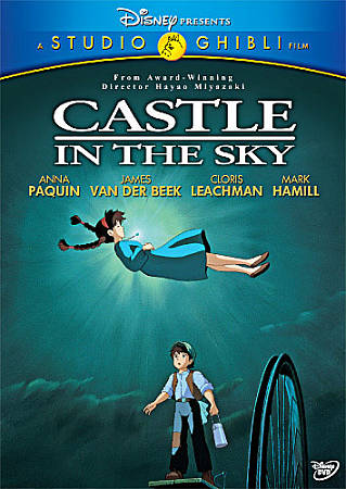 Castle in the Sky Studio Ghibli 2 Disc DVD, New, Free Shipping Mark Hamill
