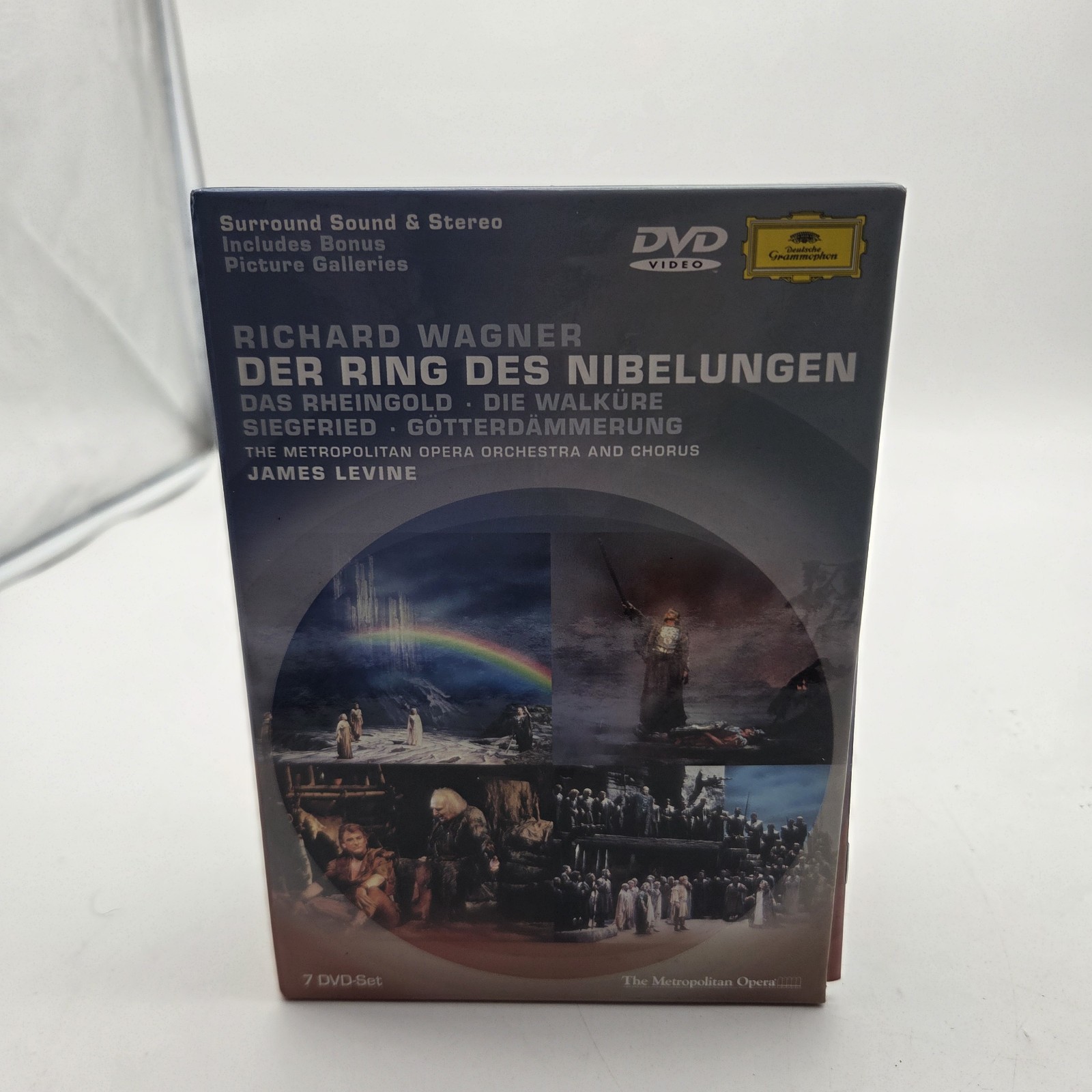 Wagner Der Ring des Nibelungen 7 DVD Box Set James Levine Metropolitan Opera DG