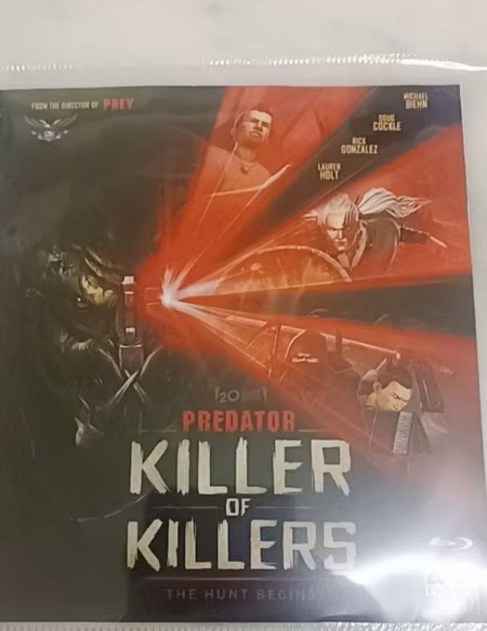 Predator: Killer of Killers (2025) DVD Rare Action Sci-Fi Horror Region Free New
