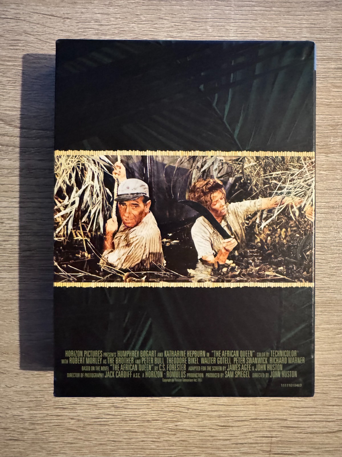 THE AFRICAN QUEEN Commemorative Box Set (Blu-ray) 130 Pg. Book LIKE NEW RARE OOP