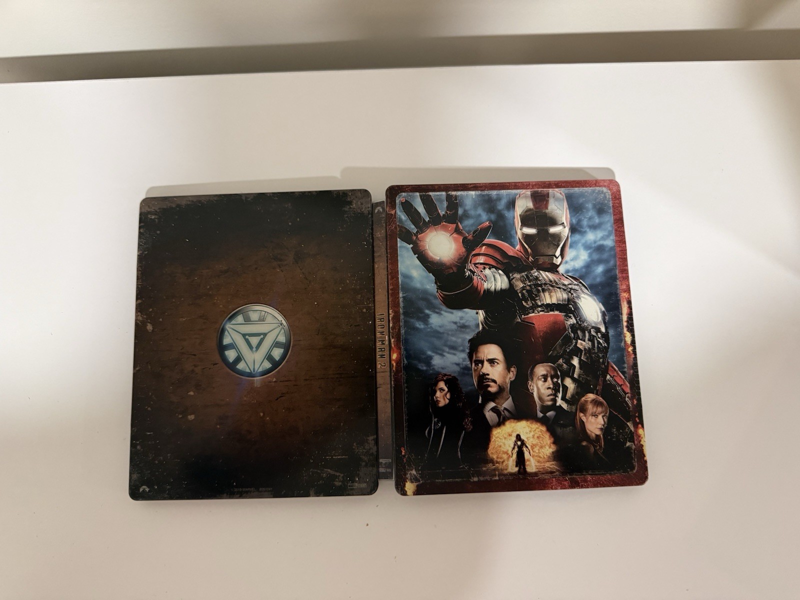 Iron Man 2 (4K UHD + Blu Ray) Steelbook Best Buy OOP – NO DIGITAL CODE