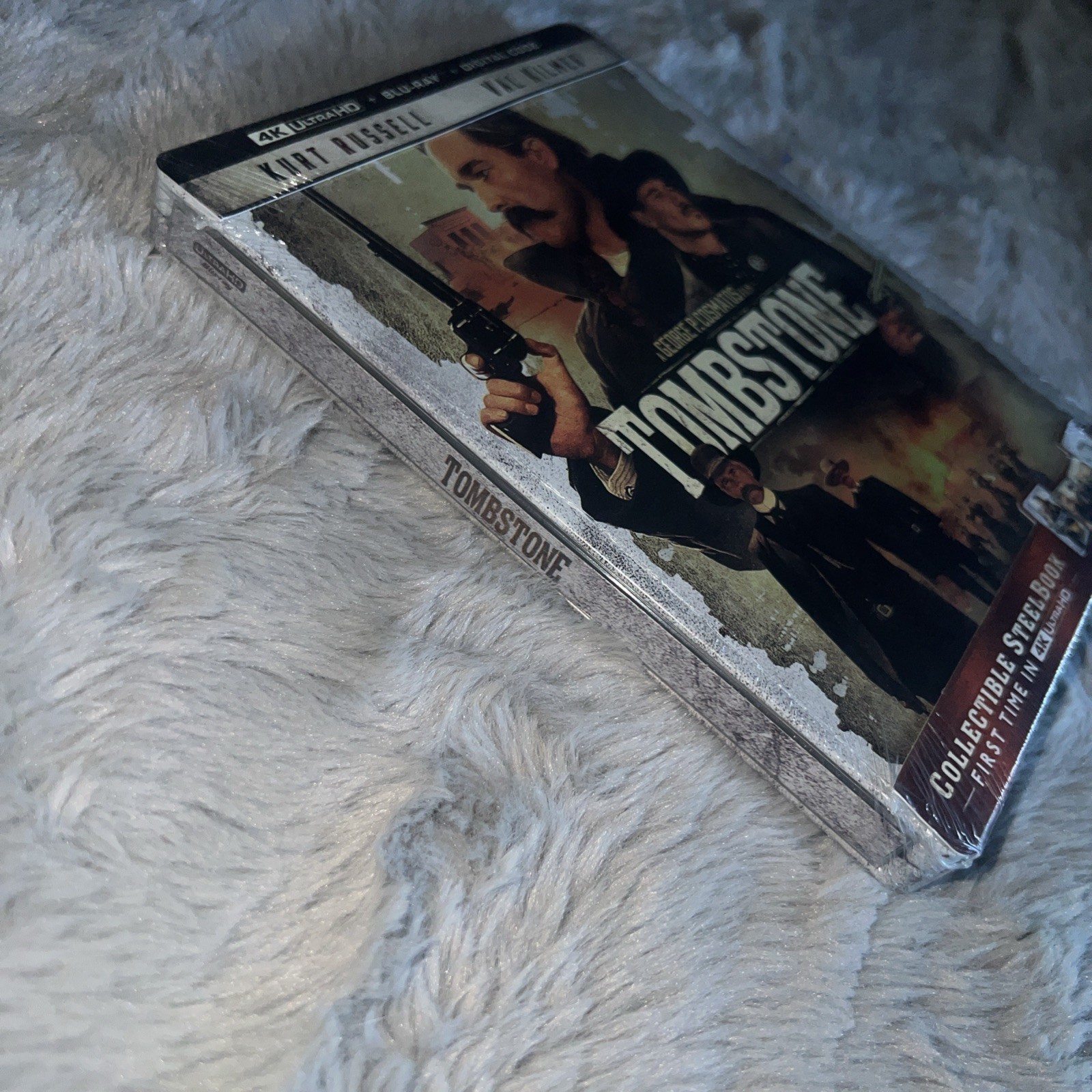 Tombstone SteelBook 4K UHD + Blu-ray + Digital Val Kilmer NEW HELPS STRAYS
