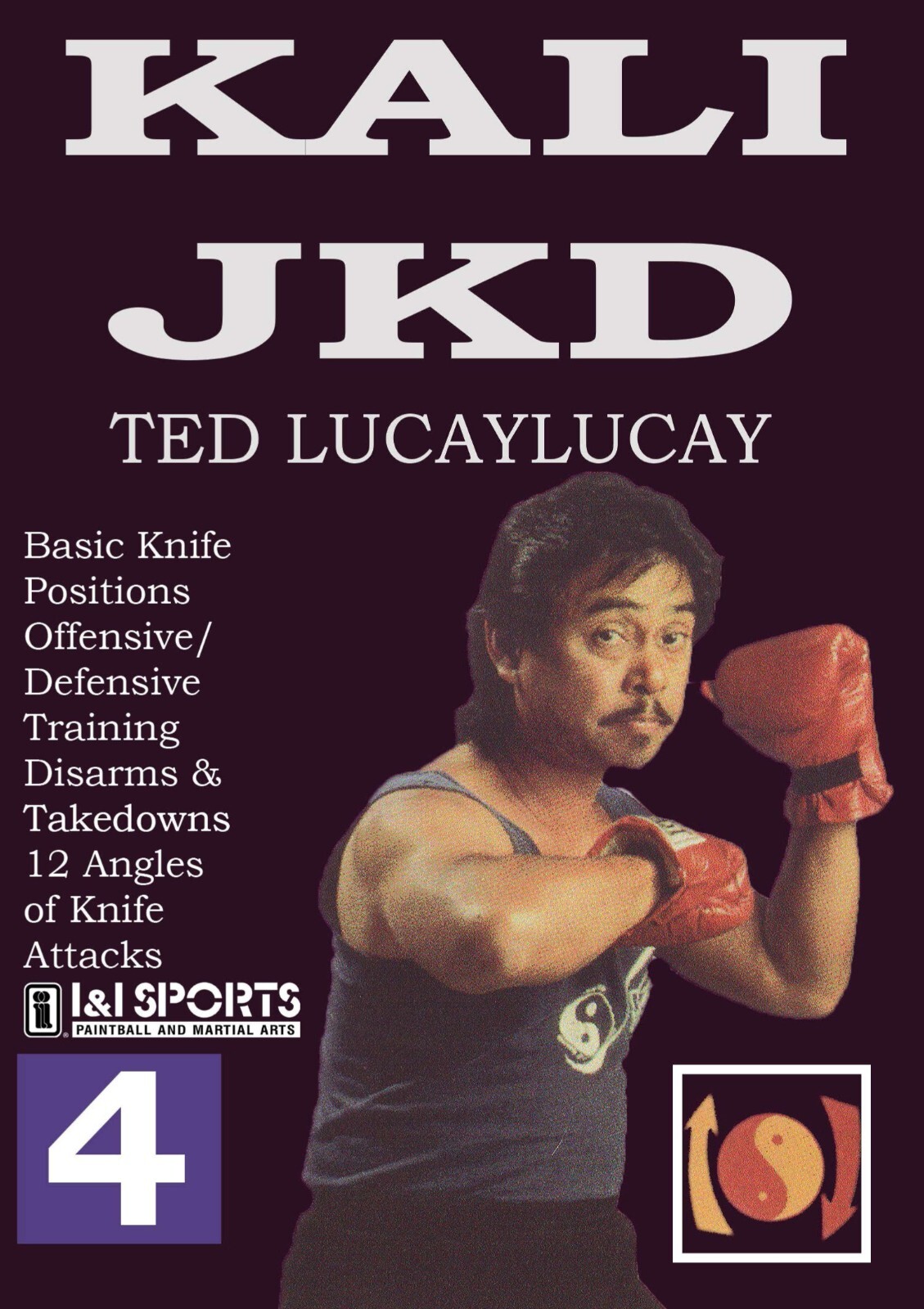 Lucaylucay Filipino Martial Arts Escrima Arnis Kali JKD Knife Fighting DVD #4