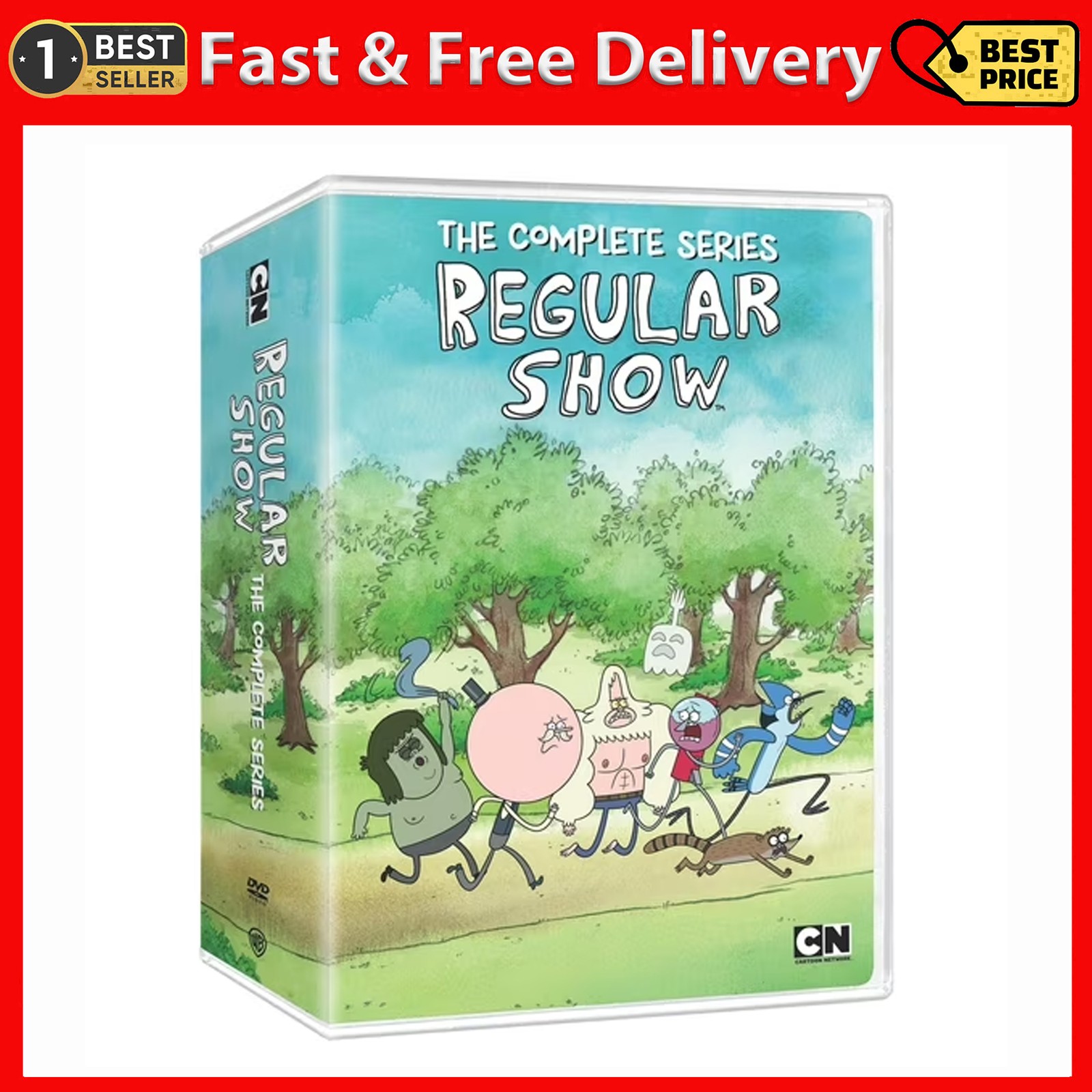 Cartoon Network: the Regular Show – the Complete Series (DVD), Animation,