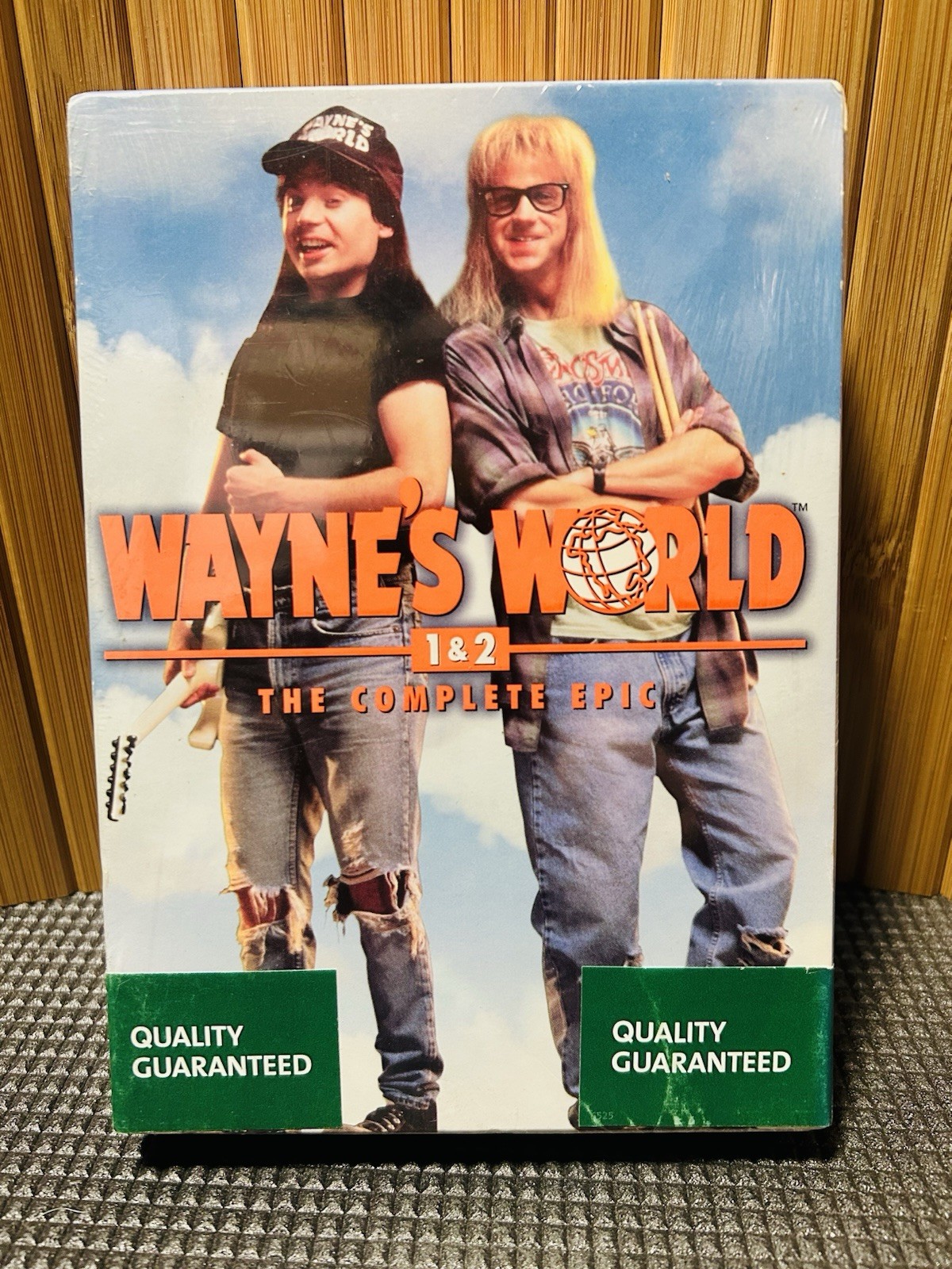 Wayne’s World 1 & 2 The Complete Epic 2-Disc DVD Set – TESTED w/ FREE SHIPPING!!