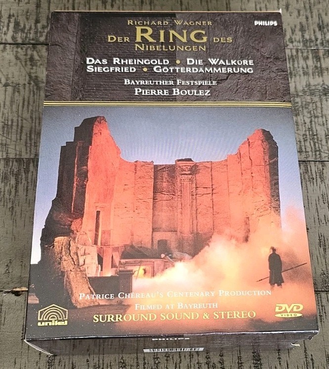 Richard Wagner Der RING Des Nibelungen DVD 7 Disc Box Set FAST FREE SHIPPING