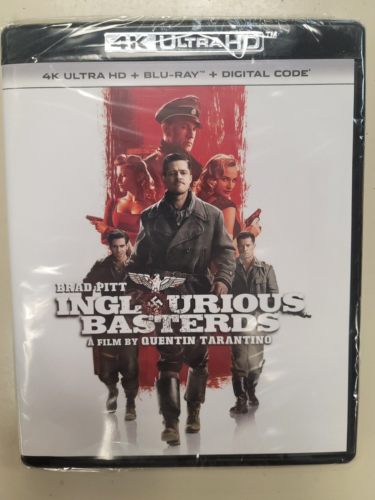 Inglourious Basterds (4K UHD Ultra HD + Blu-ray) New Factory Sealed
