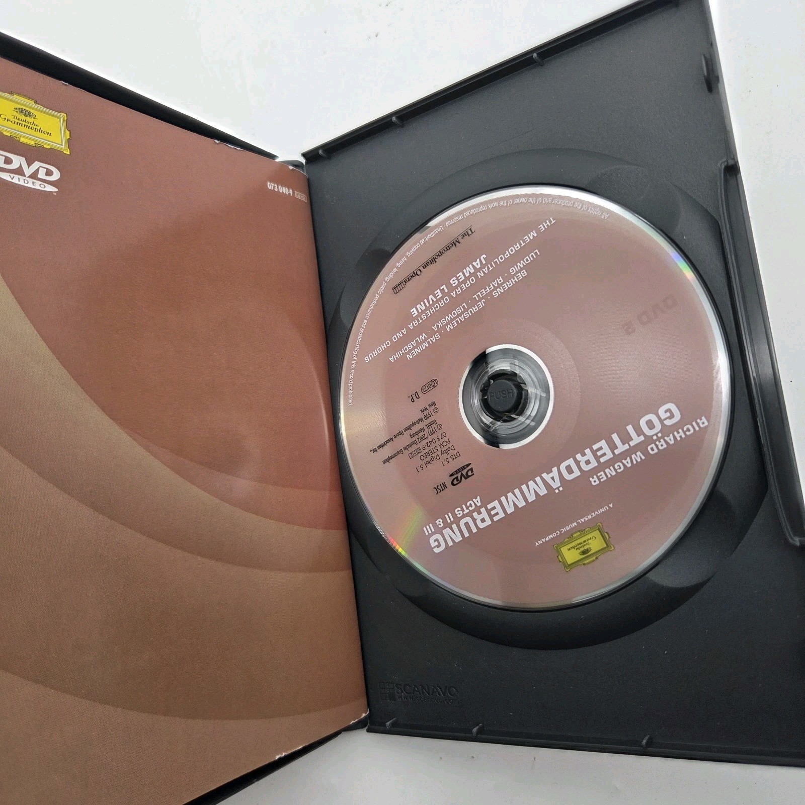 Wagner Der Ring des Nibelungen 7 DVD Box Set James Levine Metropolitan Opera DG