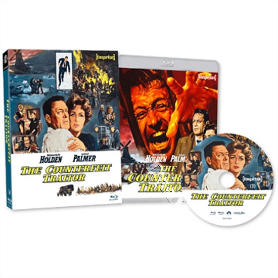 The Counterfeit Traitor (Imprint) NEW Blu-Ray Disc George Seaton William Holden