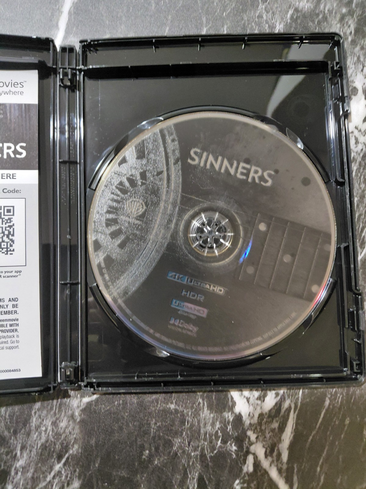 Sinners (2025) 4K Ultra HD No Digital Code