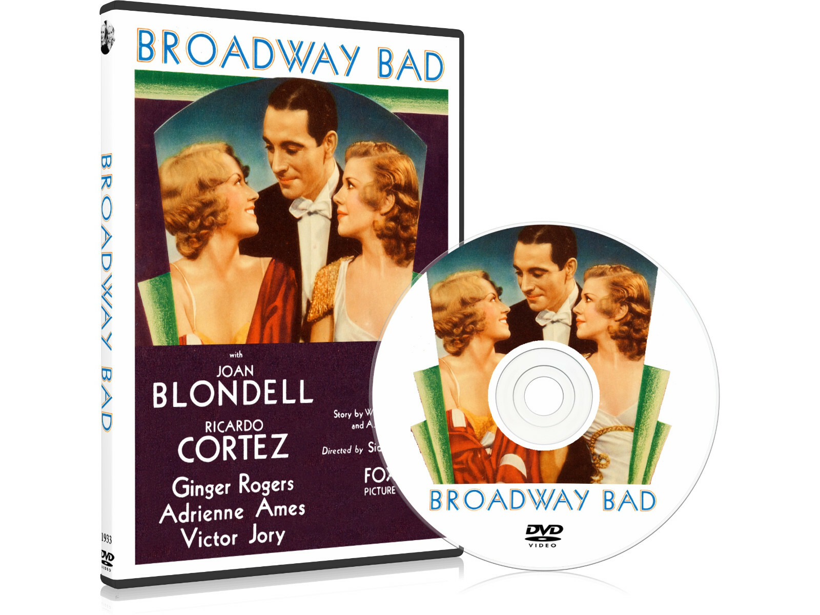 Broadway Bad (1933) Drama, Music DVD