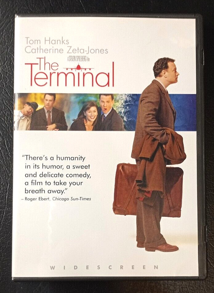 The TERMINAL DVD Movie Widescreen COMBINED SHIPPING Comedy Tom Hanks Like NEW !