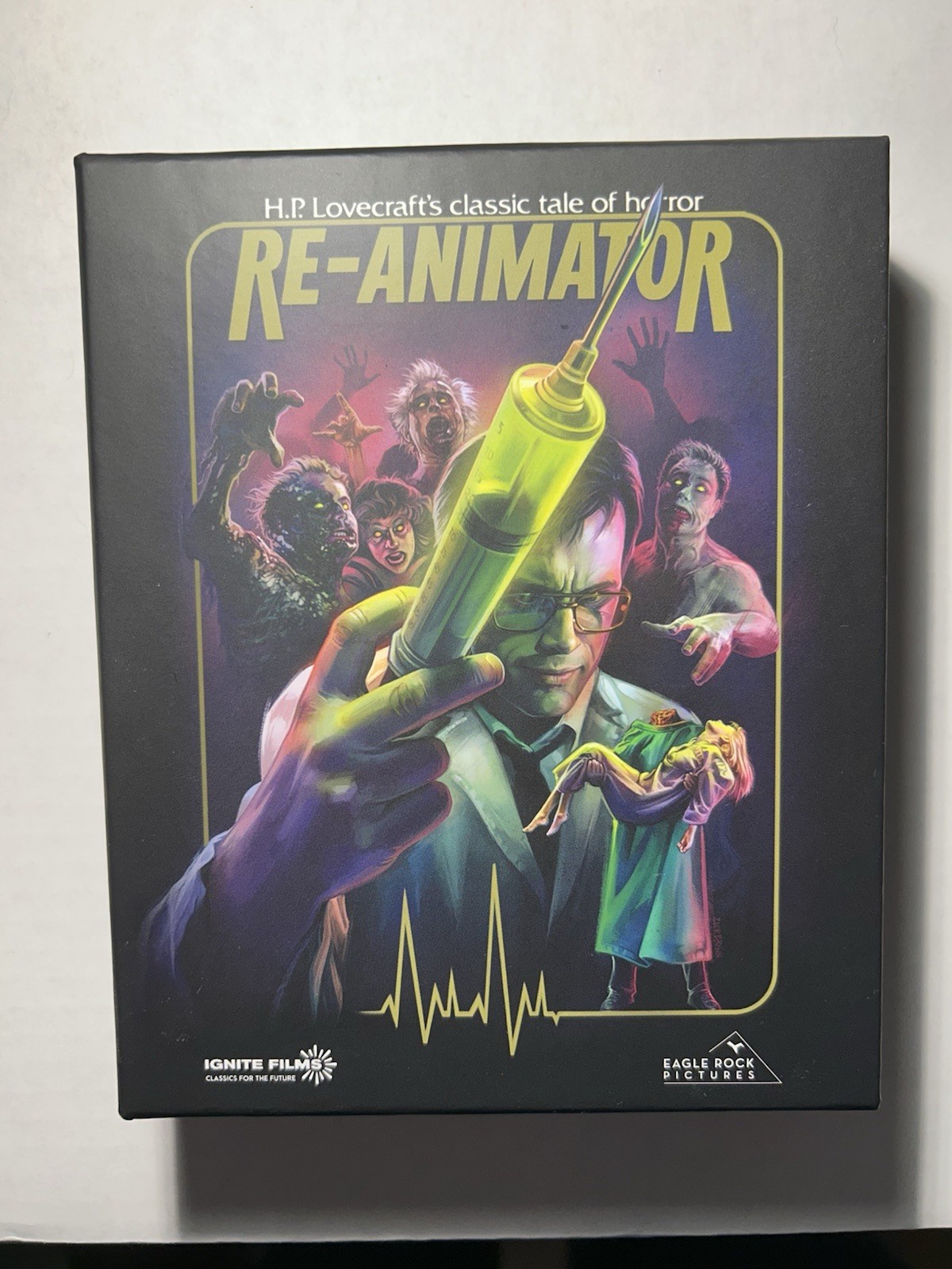 Re-Animator (1985) Ignite 4k UHD blu-ray Deluxe Edition