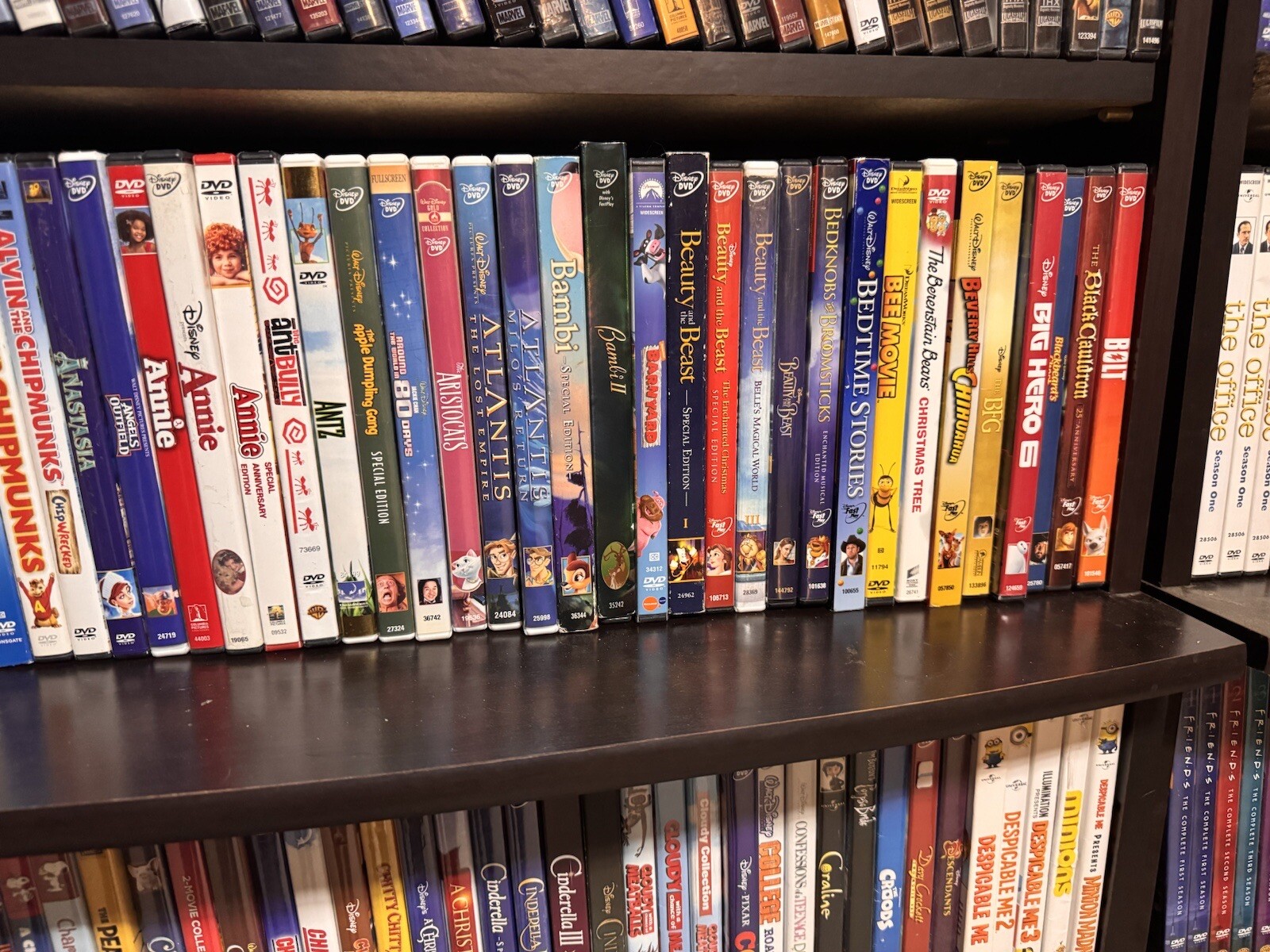 DVDs A-L Titles DISNEY PIXAR DREAMWORKS Buy 5 get 1 FREE