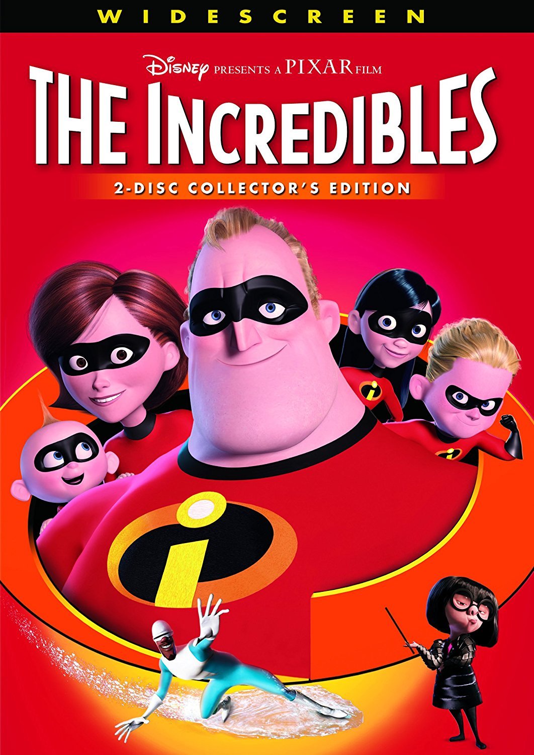 The Incredibles WIDESCREEN MOVIE 2 dvd set Disney Brad BirD Samuel L Jackson
