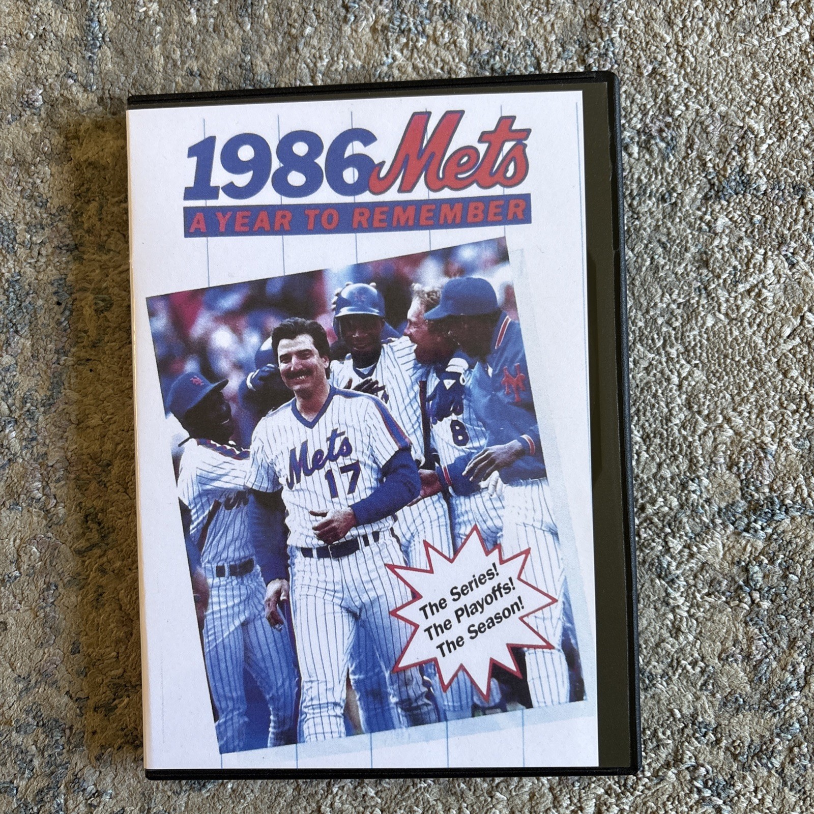 1986 NY Mets A Year To Remember Documentary DVD + 1986 World Series Highlights