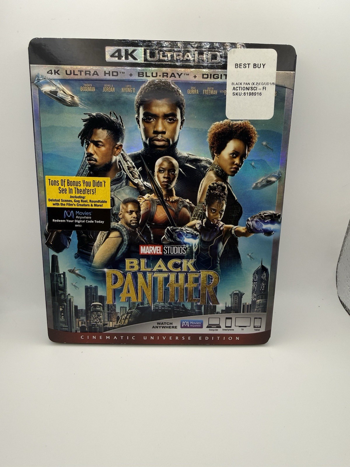 Black Panther (4K Ultra HD, 2018) No Digital