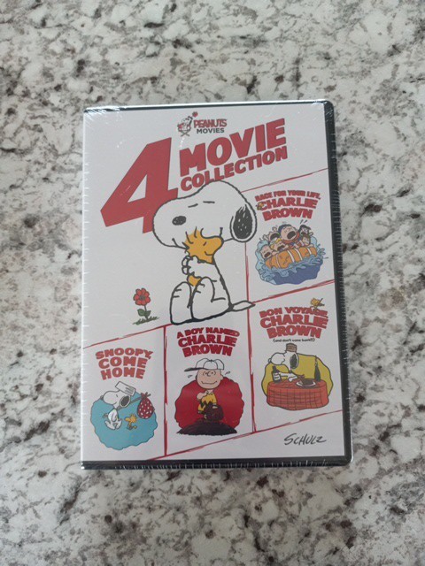 Peanuts: 4-Movie Collection , Snoopy Come Home, A Boy Named, Bon Voyage Charlie