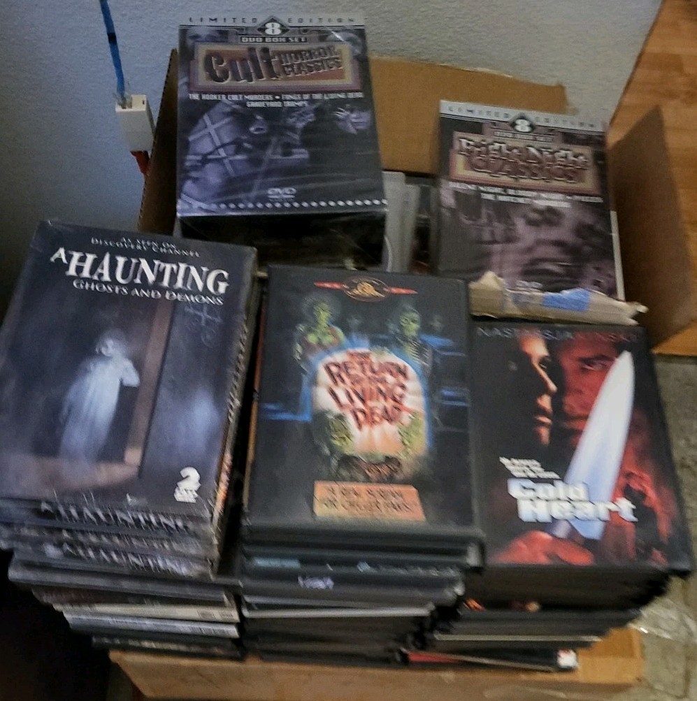Mystery Horror Movie Pack of 5 (Some OOP Out of Print or Rare movies!)
