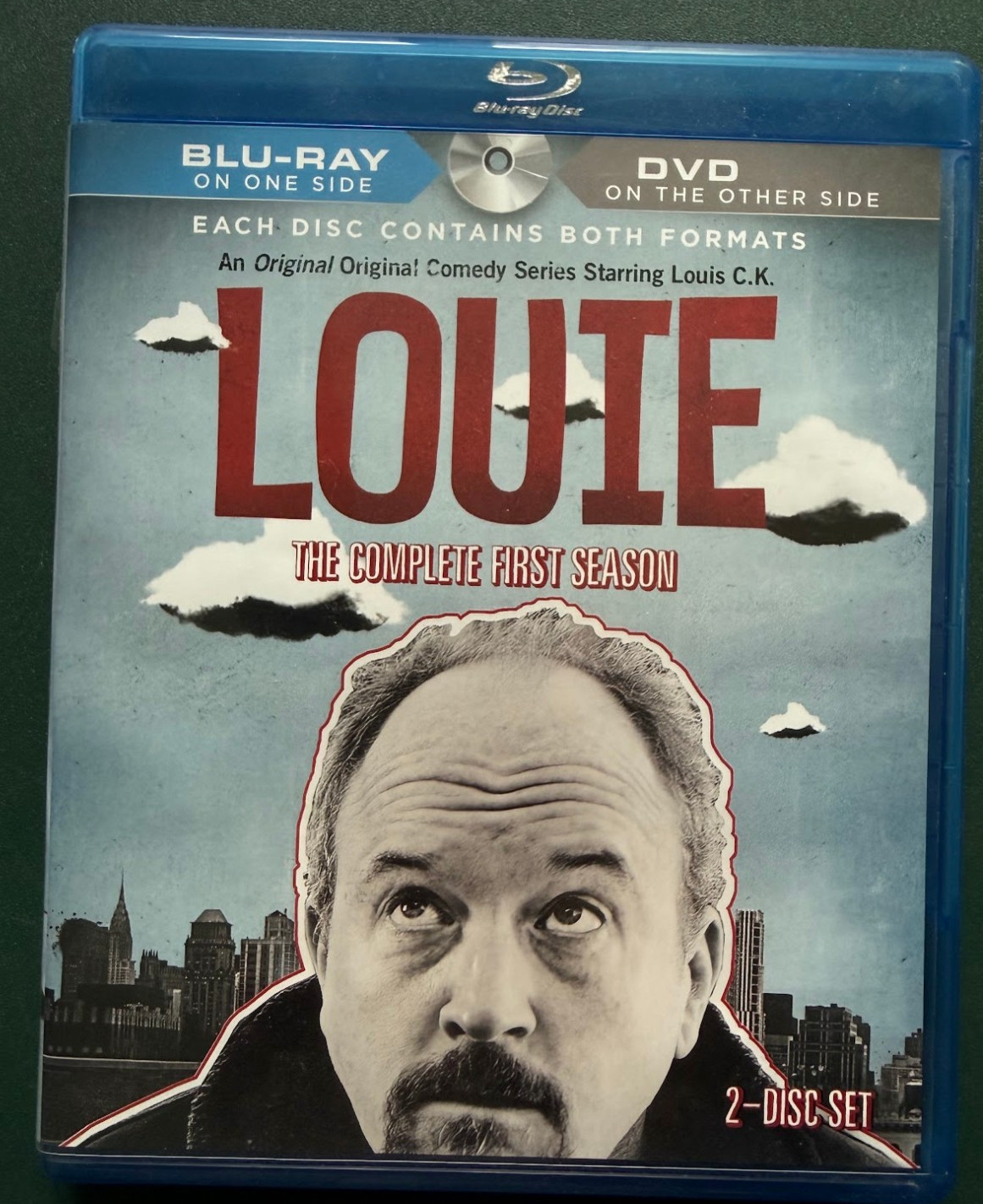 Louie, First Season (Blu-ray + DVD) 2 double-sided discs, like new, Ohio seller